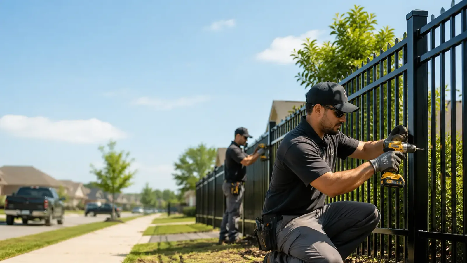 Metal Fence Installation in Barhamsville, VA